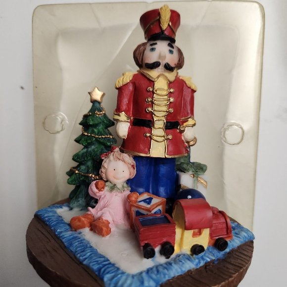 Nutcracker Christmas Jar Candle Decorative Cover  Holiday Time - Picture 3 of 5